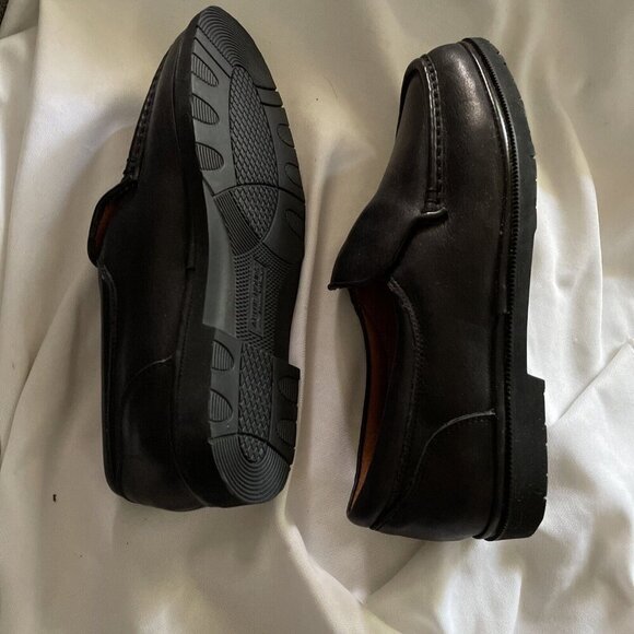 Johnston & Murphy After Hours Black Leather Loafers Mens Size 6M Comfortable & D - Picture 7 of 12